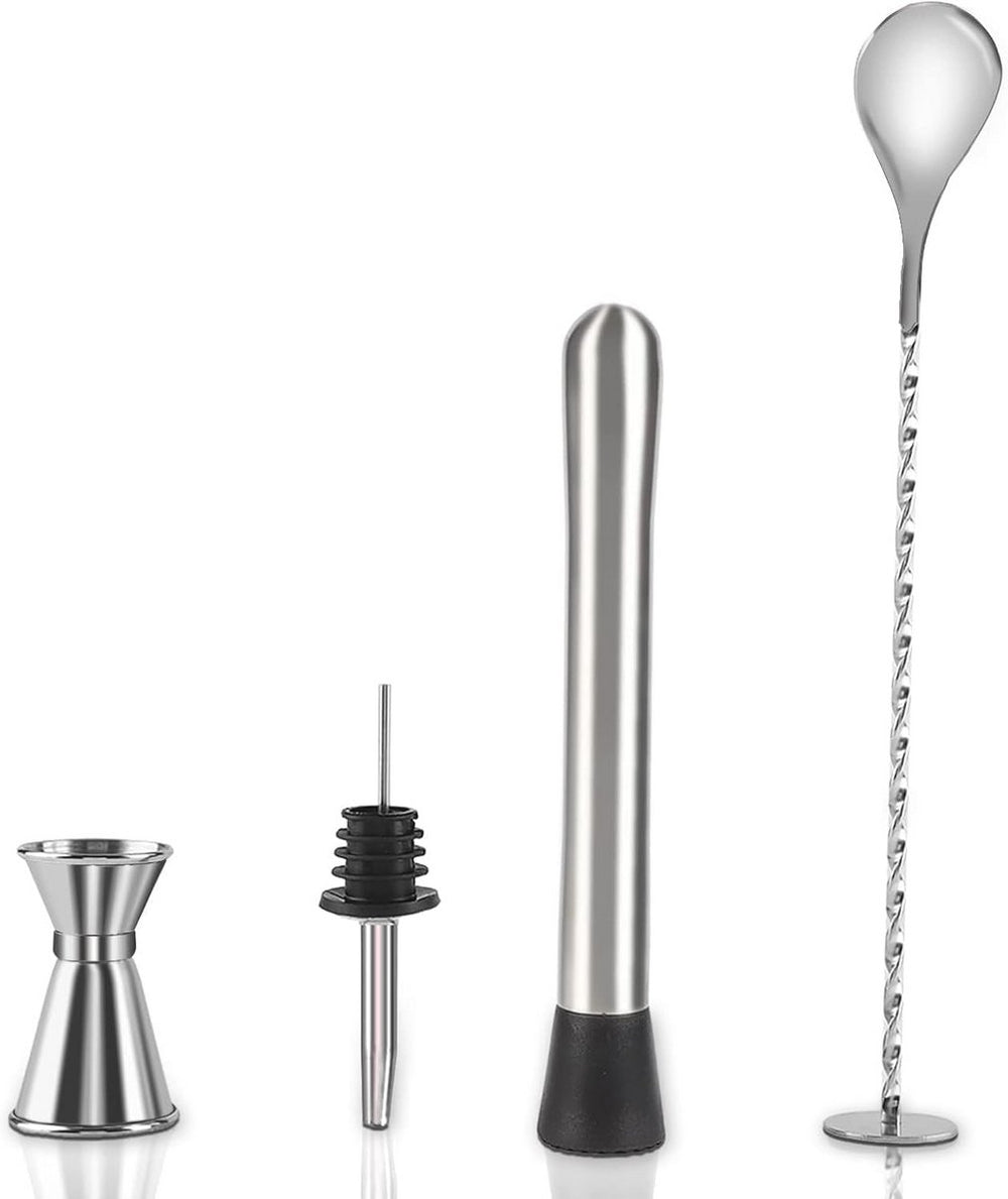 Cocktail Bar Tool Set 4-delig