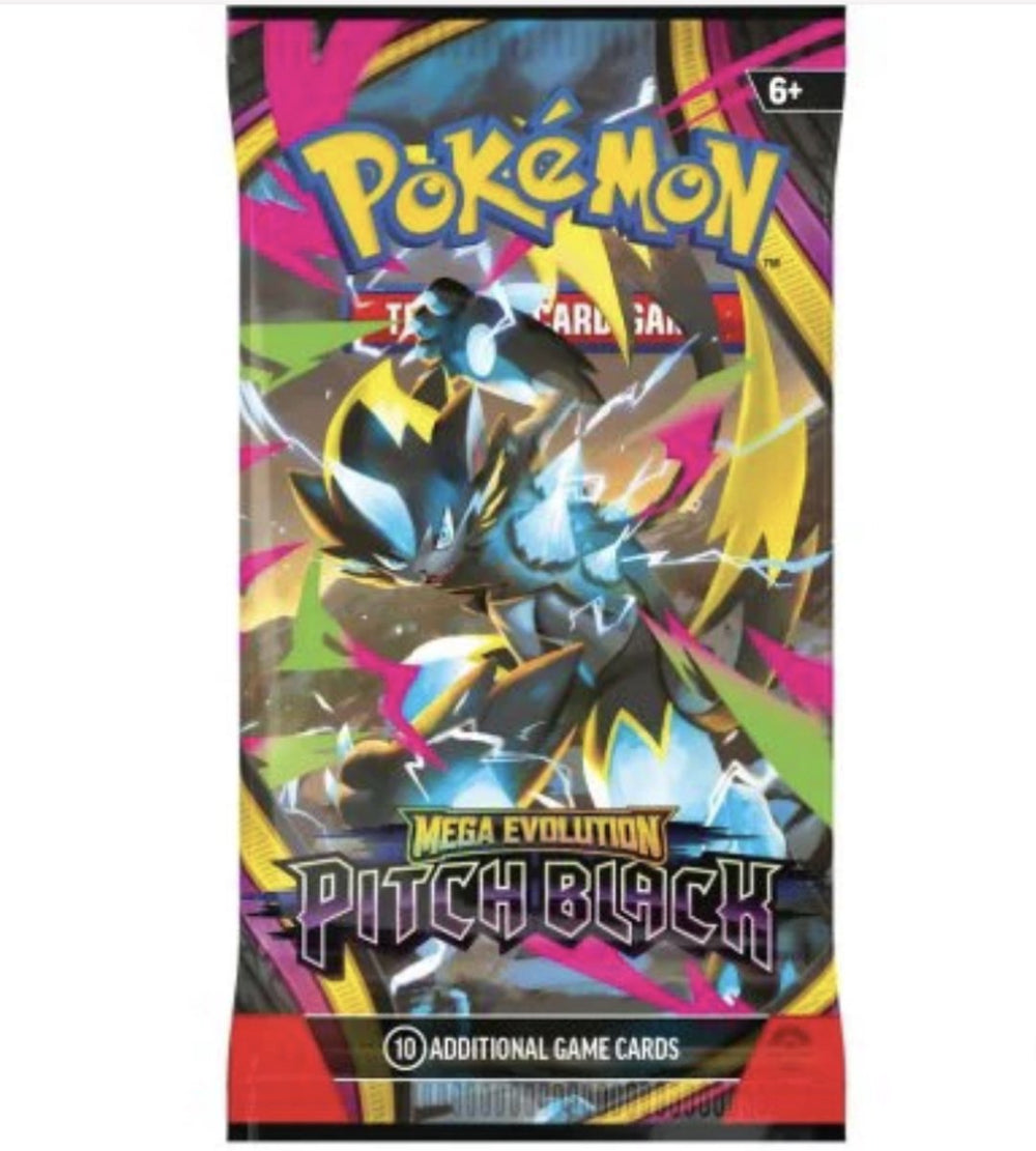Pokémon TCG Mega Evolution Pitch Black – 4 Booster Packs