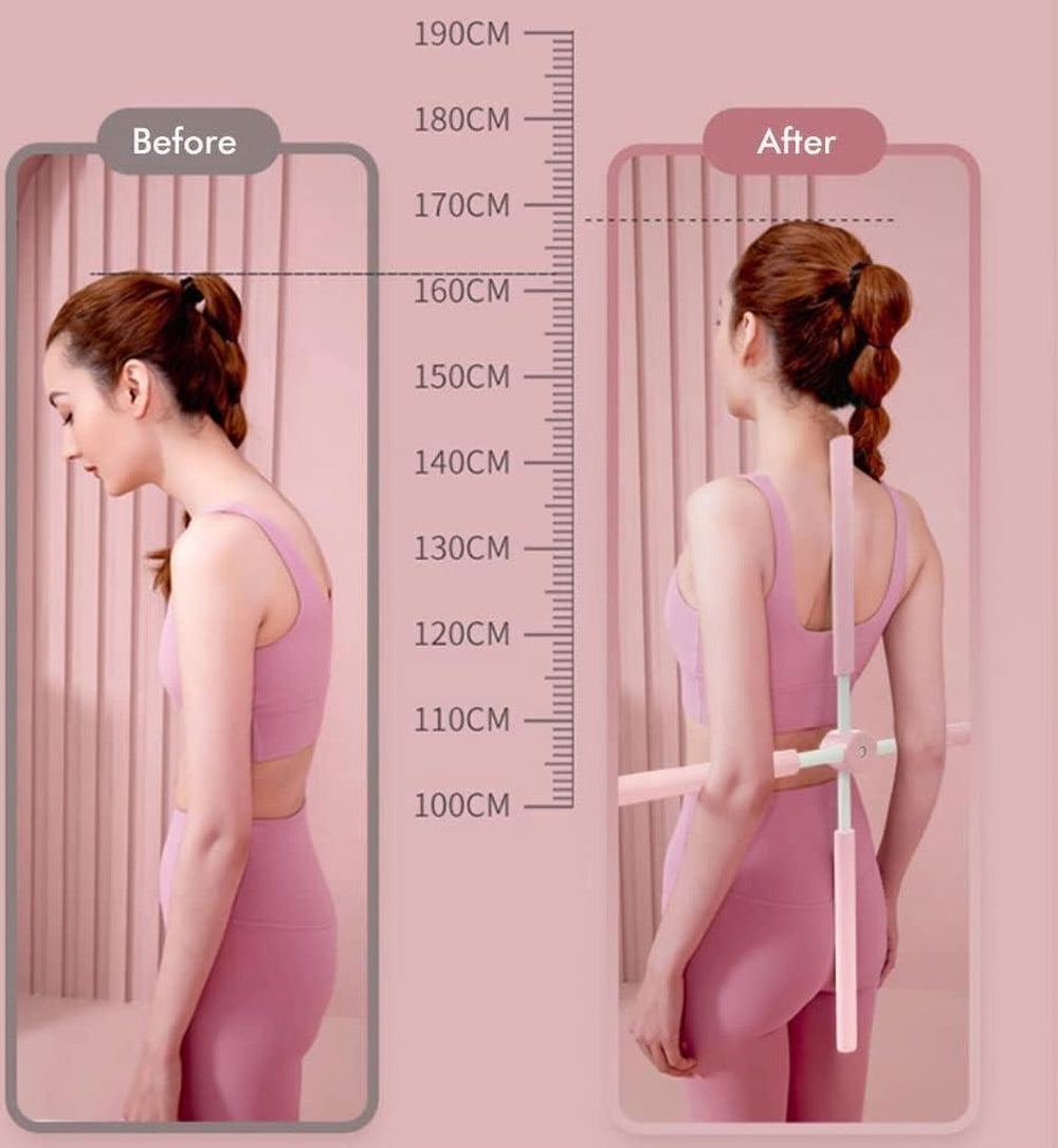 Inklapbare Yoga Stick Houdingcorrector 77 cm – Uitschuifbaar