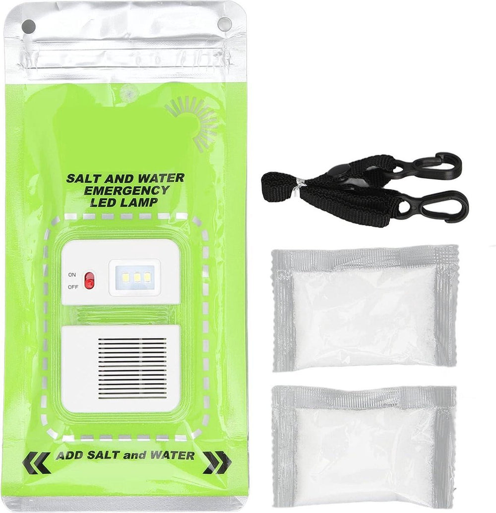 Zoutwaterlamp – Noodlamp zonder Batterijen – Lantaarn