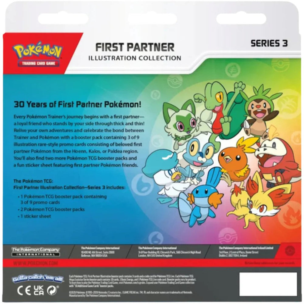 Pokémon TCG First Partner Illustration Collection – Series 3