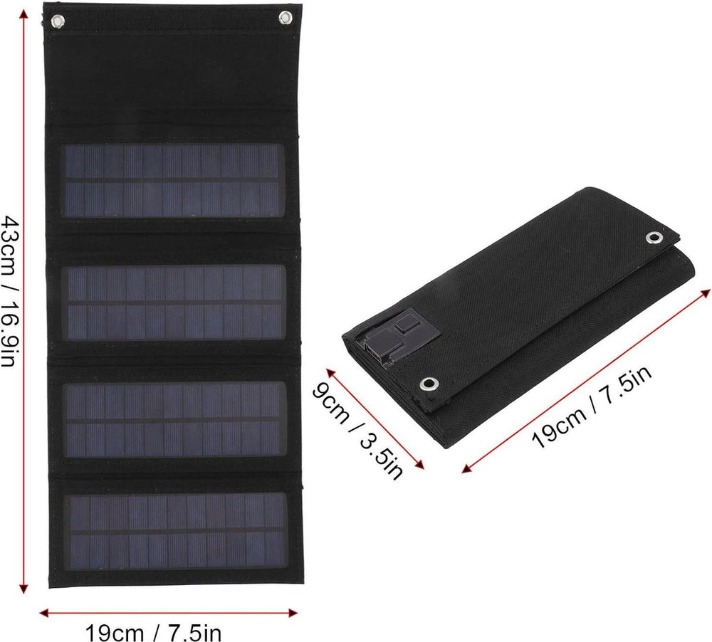 Opvouwbaar Zonnepaneel met USB – 40W