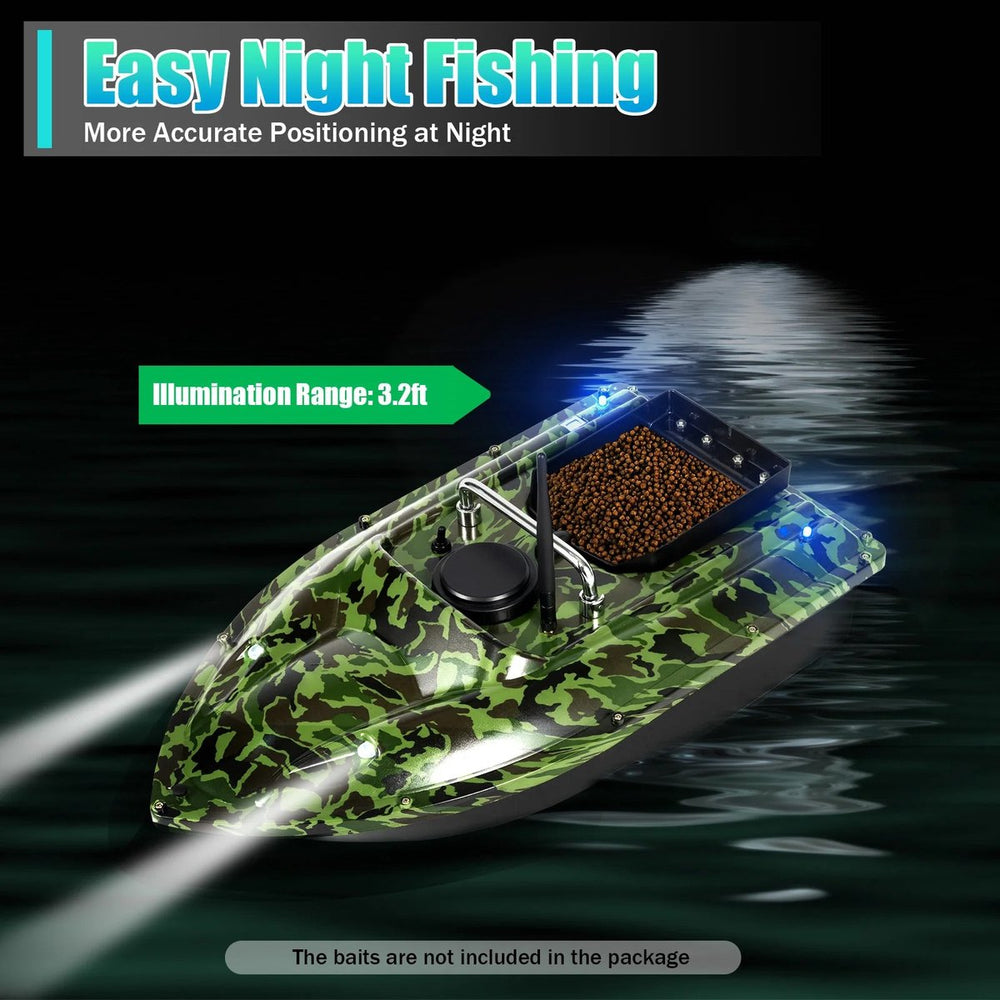 Voerboot met Afstandsbediening – 5200 mAh