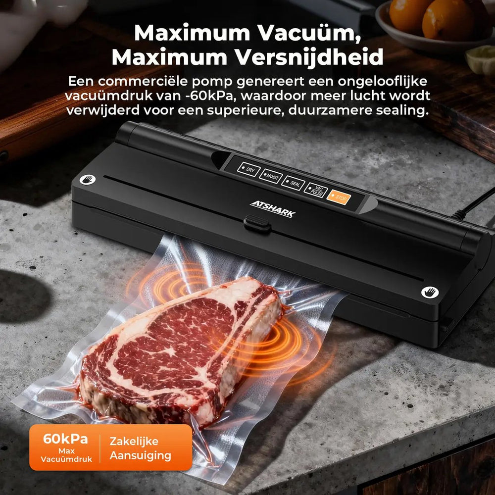 Vacuümsealer 5-in-1 met 40 Vacuümzakken