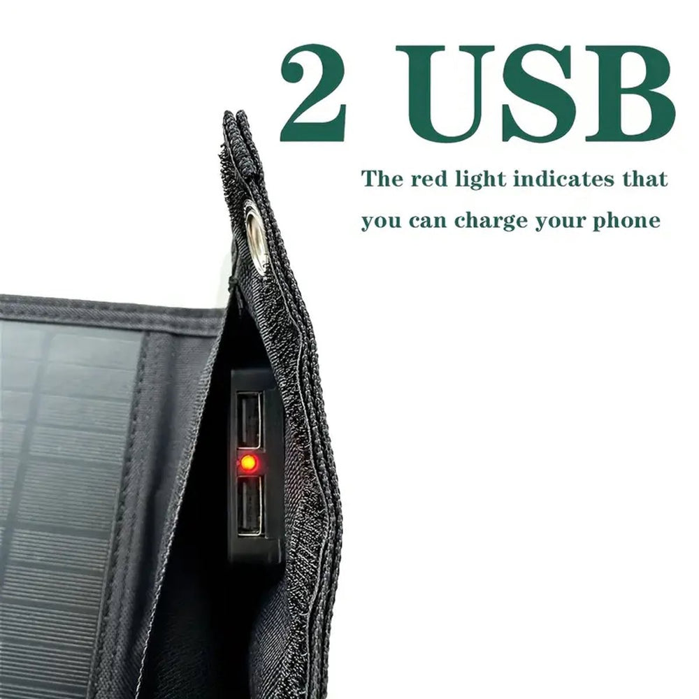 Opvouwbaar Zonnepaneel met USB – 60W