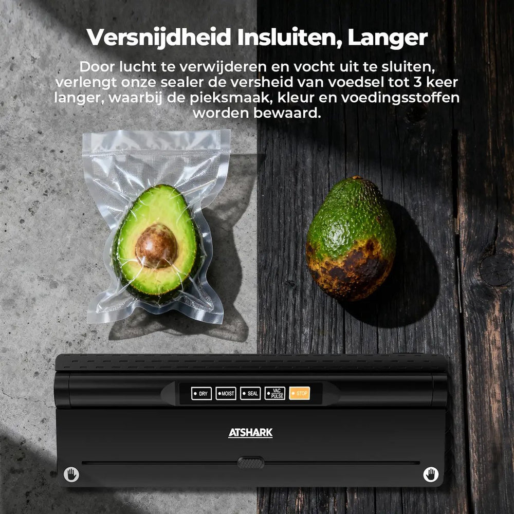 Vacuümsealer 5-in-1 met 40 Vacuümzakken