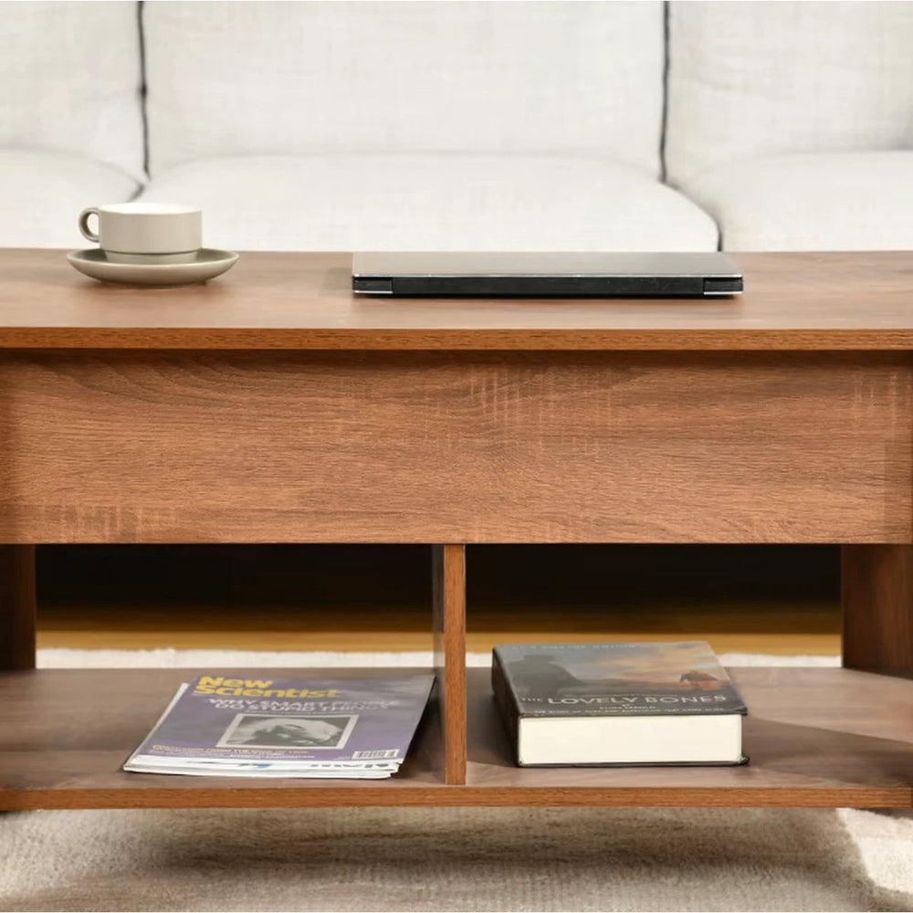 Salontafel met Lift-Top en Opbergruimte