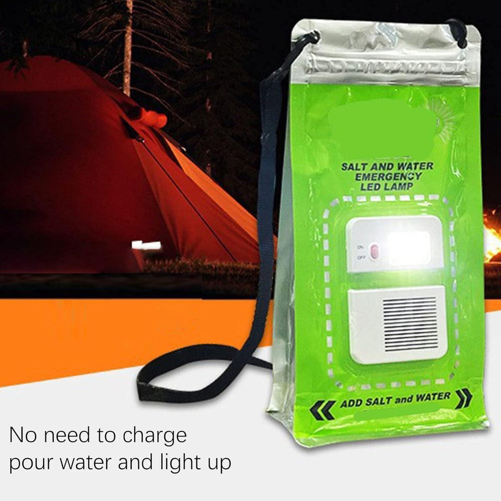 Zoutwaterlamp – Noodlamp zonder Batterijen – Lantaarn