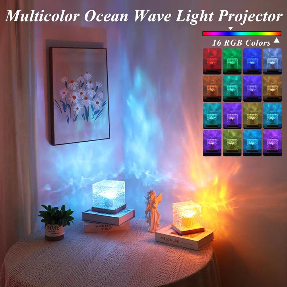 Aurora Oceaangolf Projector – 16 Kleuren Sfeerlicht