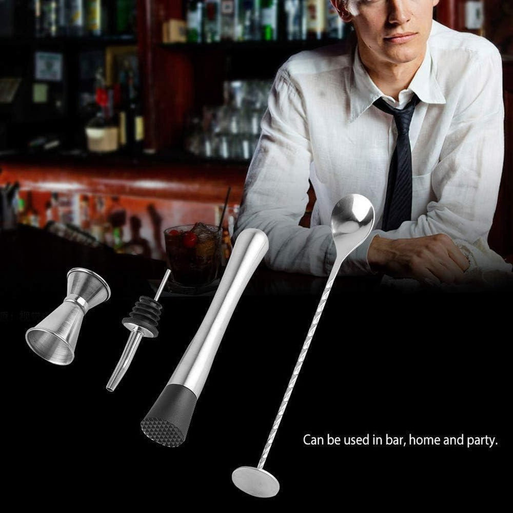 Cocktail Bar Tool Set 4-delig