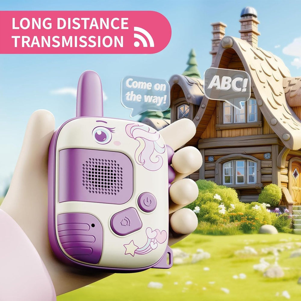 Walkie Talkies voor Kinderen – Set van 2 – Meisjes