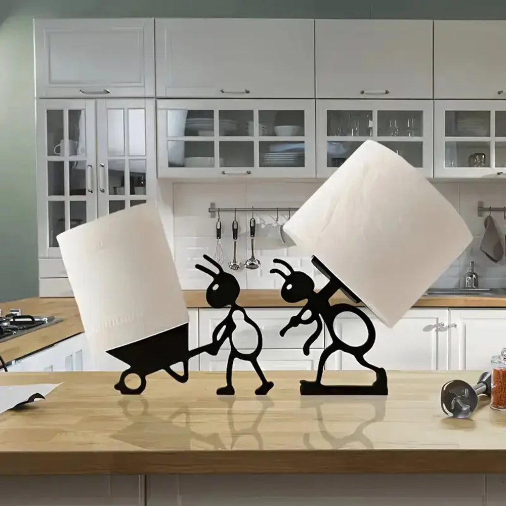 Toiletrolhouder Mieren – Set van 2