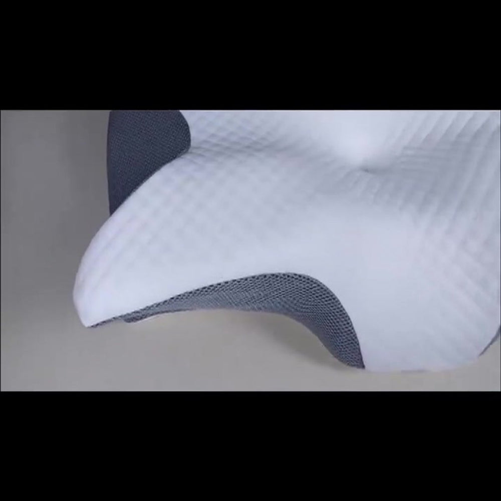 Anti-Snurk Vlinderkussen van Memory Foam – Extra Stevig – Zwart