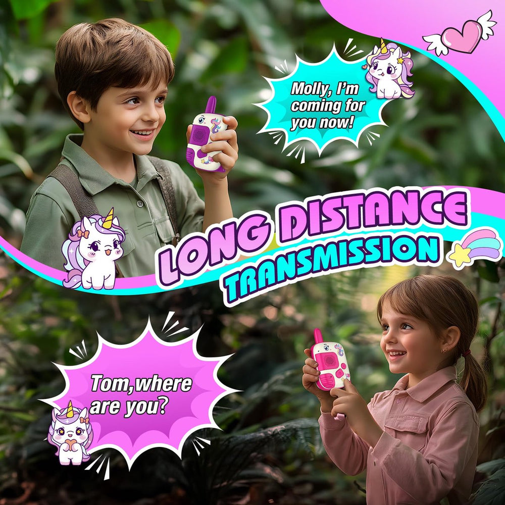 Walkie Talkies voor Kinderen – Set van 2 – Klassiek