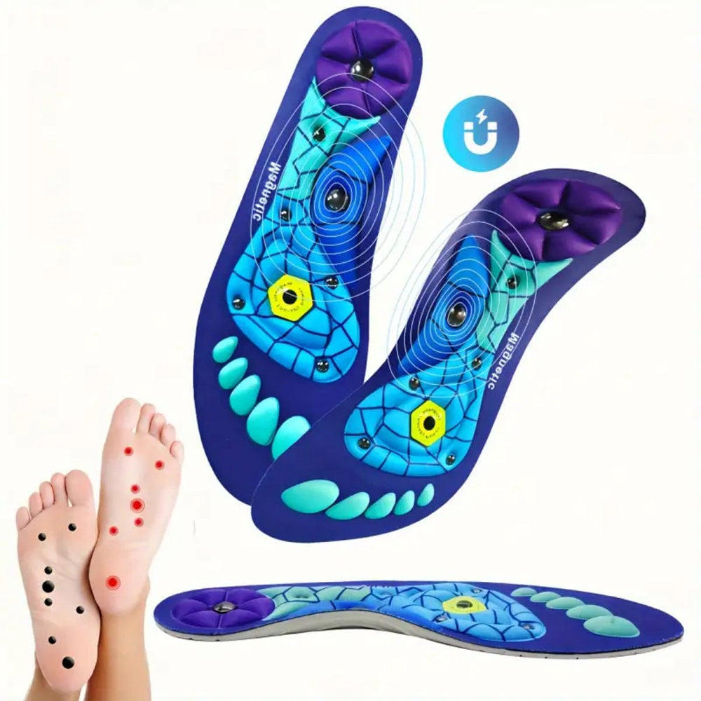 Magnetische Massage Inlegzolen – Maat 40-42 – Groen