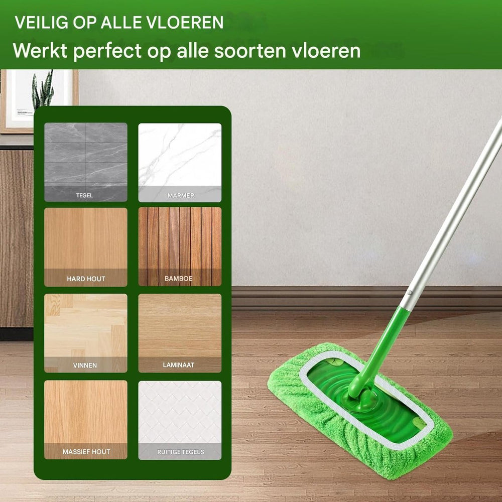 Herbruikbare Microvezel Wisserovertrekken – 8 Stuks