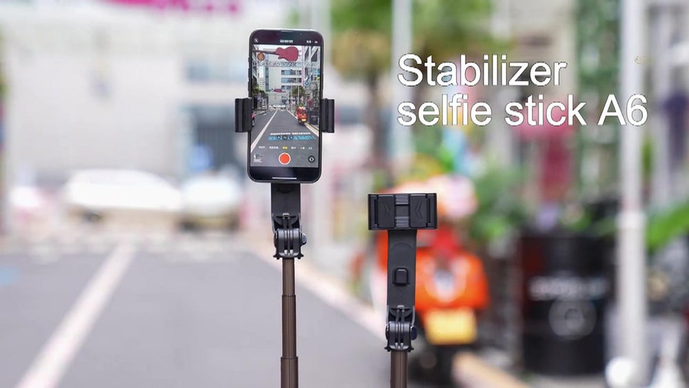 Selfie Stick met Gimbal Stabilisator – Bluetooth