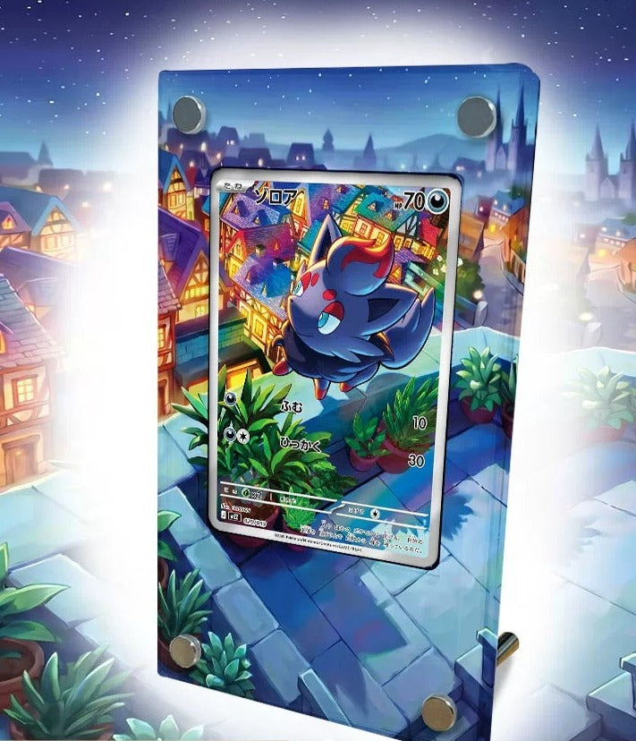 Zorua – Kaarthouder met achtergrond