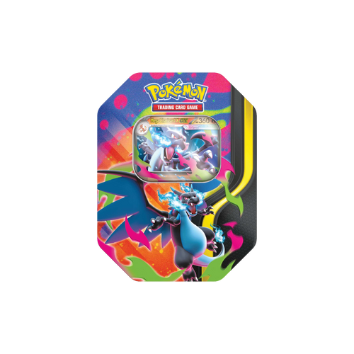 Pokémon TCG Mega Charizard X ex Tin