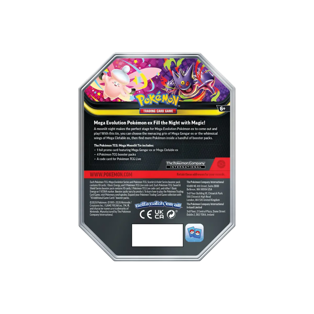 Pokémon TCG Mega Clefable ex Tin, foto 2