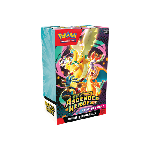 Pokémon TCG Mega Evolution Ascended Heroes Booster Bundle