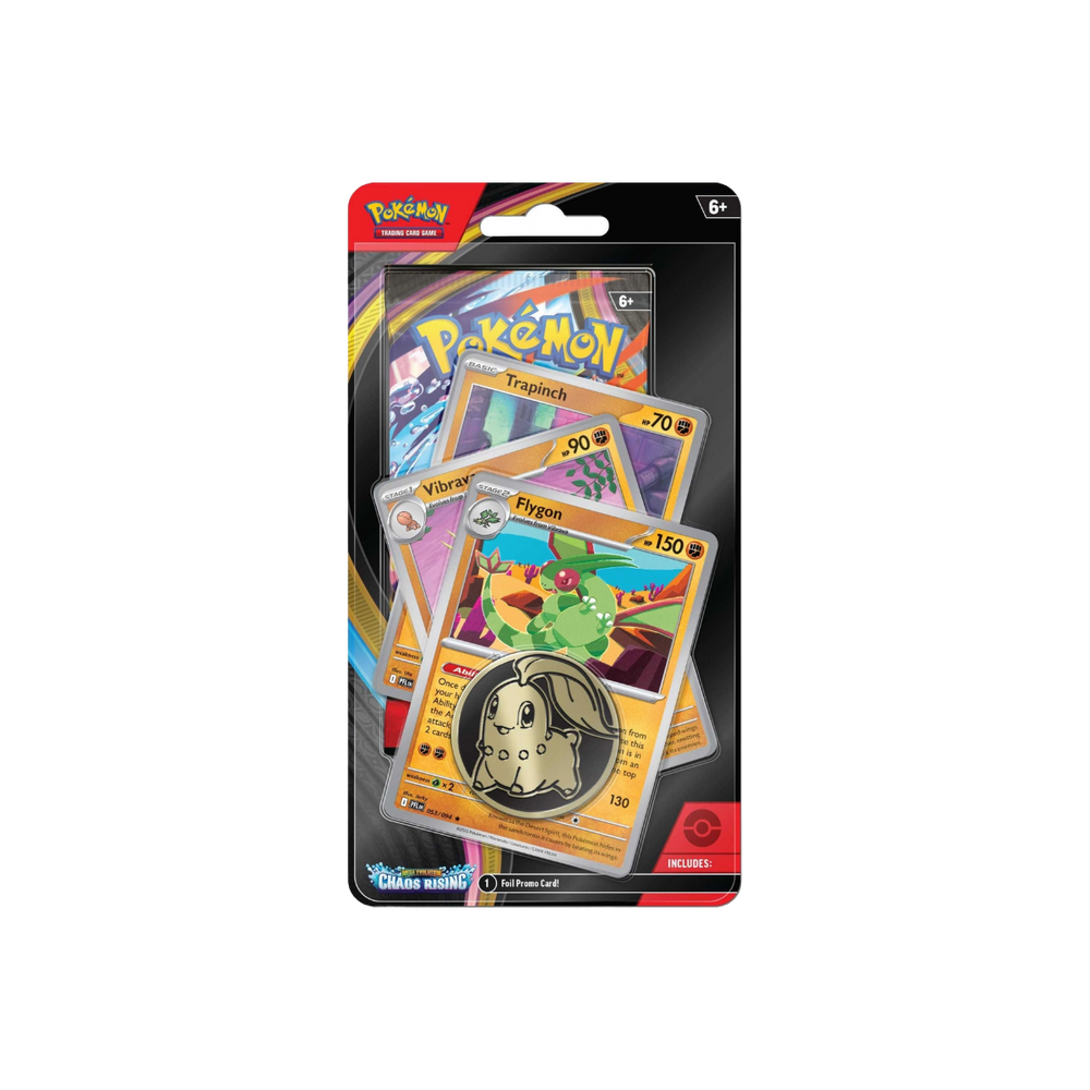 Pokémon TCG Mega Evolution Chaos Rising Premium Checklane Blister – Flygon