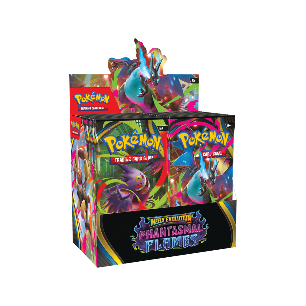 Pokémon TCG Mega Evolution Phantasmal Flames Booster Box