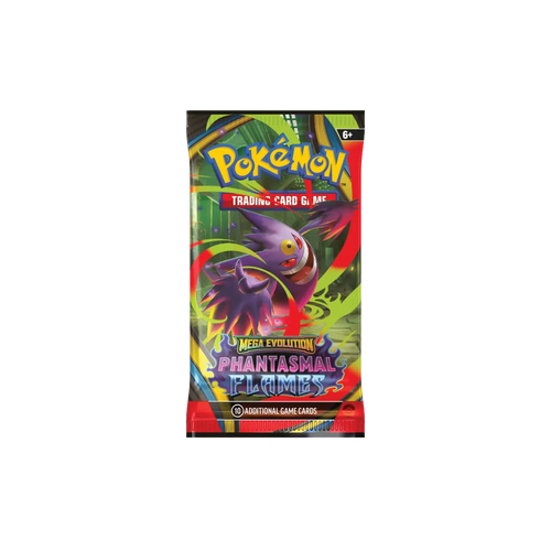 Pokémon TCG Mega Evolution Phantasmal Flames Booster Pack