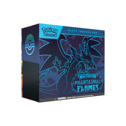 Pokémon TCG Mega Evolution Phantasmal Flames Elite Trainer Box – Mega Charizard X