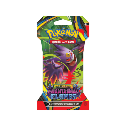 Pokémon TCG Mega Evolution Phantasmal Flames Sleeved Booster