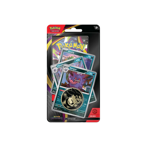 Pokémon TCG Mega Evolution Pitch Black Premium Checklane Blister – Gengar