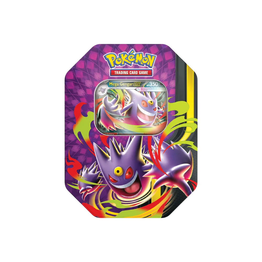Pokémon TCG Mega Gengar ex Tin