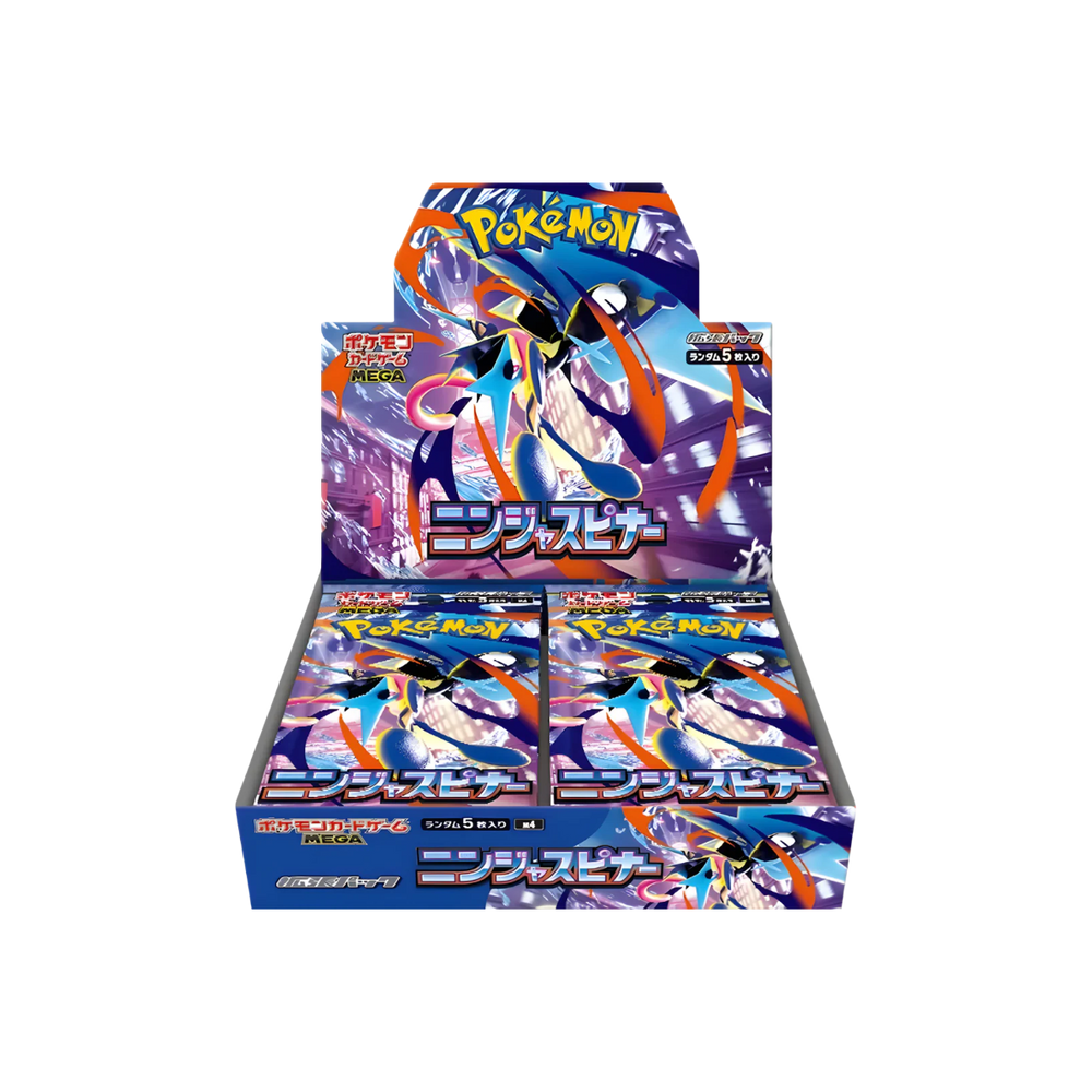 Pokémon TCG Mega Ninja Spinner Booster Box (Japans)