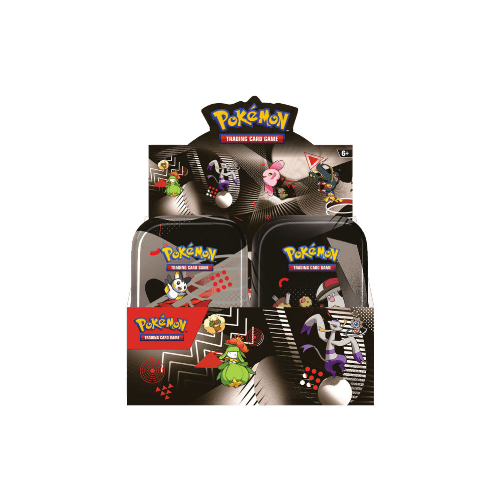 Pokémon TCG Scarlet & Violet Black Bolt & White Flare Mini Tin Display – Unova, foto 2