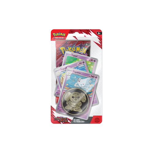 Pokémon TCG Scarlet & Violet Destined Rivals Premium Checklane Blister – Togekiss, Togetic en Togepi
