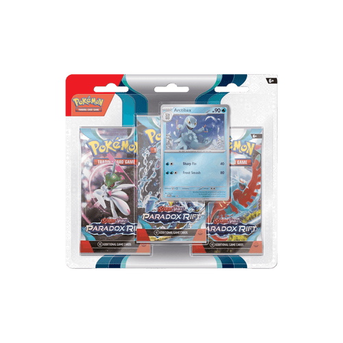 Pokémon TCG Scarlet & Violet Paradox Rift 3-Pack Blister – Arctibax