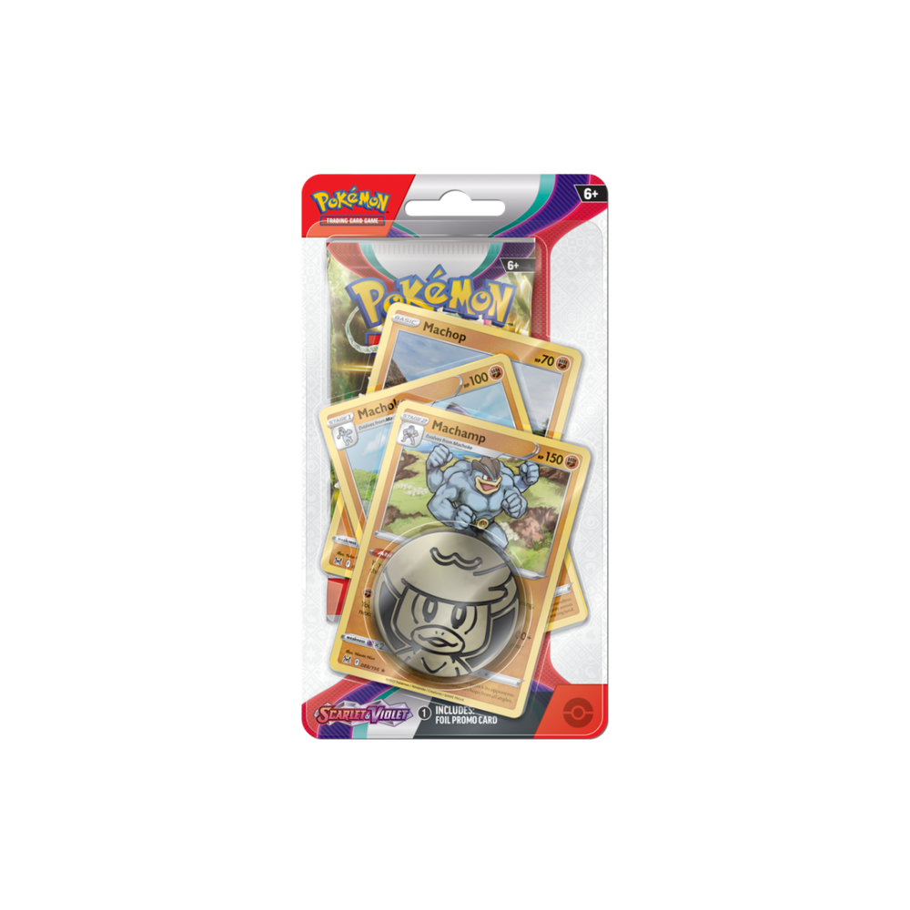 Pokémon TCG Scarlet & Violet Premium Checklane Blister – Machamp