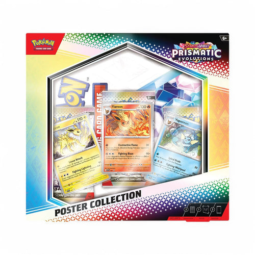 Pokémon TCG Scarlet & Violet Prismatic Evolutions Poster Collection