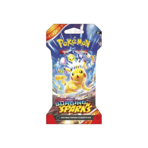 Pokémon TCG Scarlet & Violet Surging Sparks Sleeved Booster