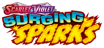 Pokémon TCG Surging Sparks logo