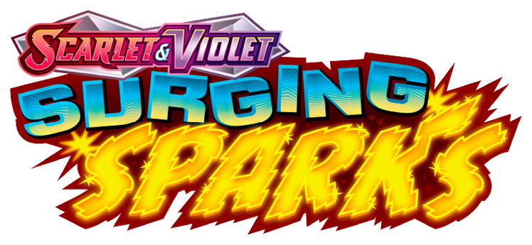 Pokémon TCG Surging Sparks logo