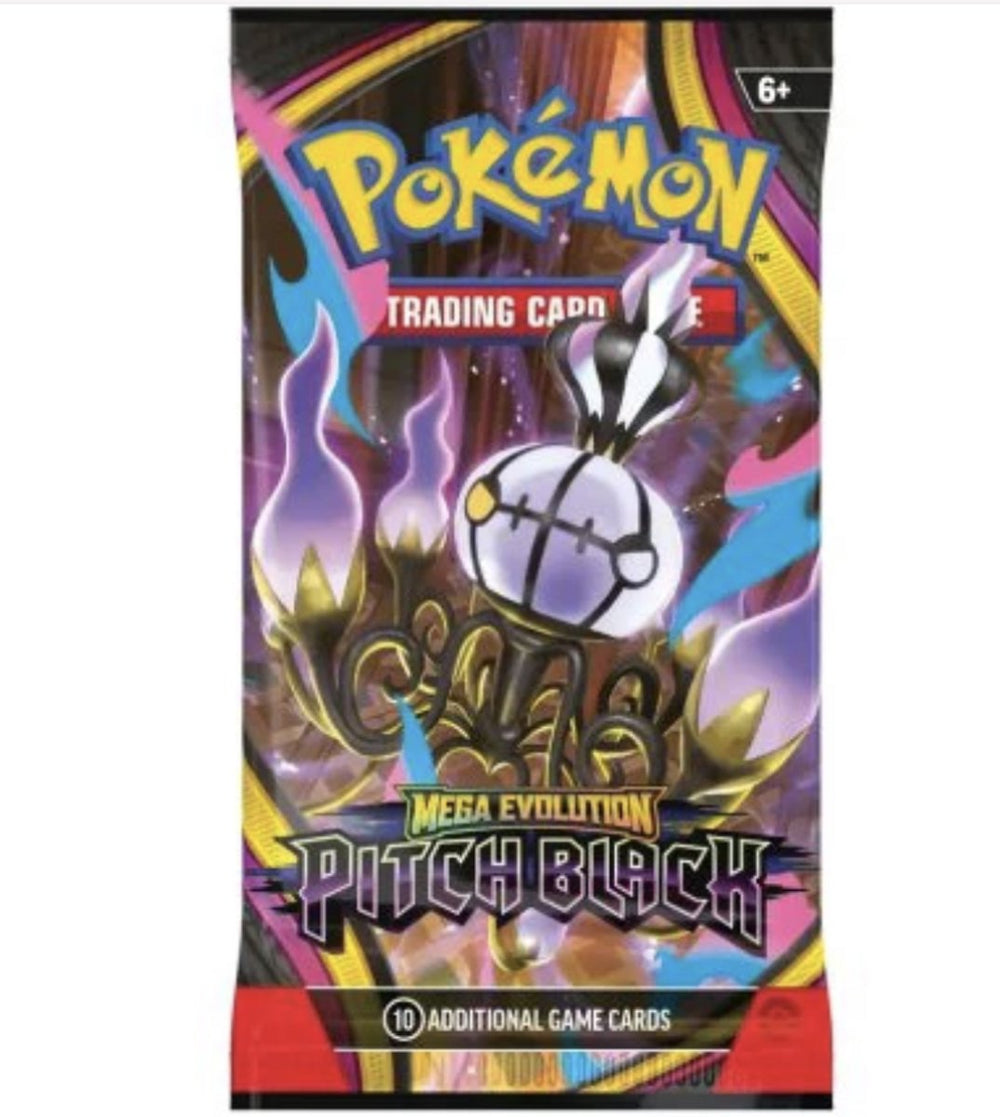 Pokémon TCG Mega Evolution Pitch Black – 4 Booster Packs