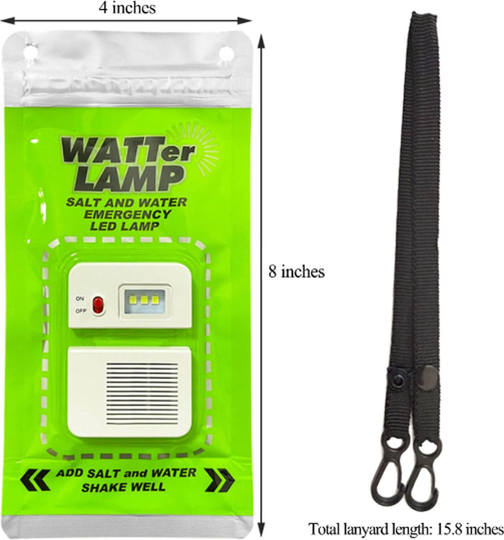 Zoutwaterlamp – Noodlamp zonder Batterijen – Compact
