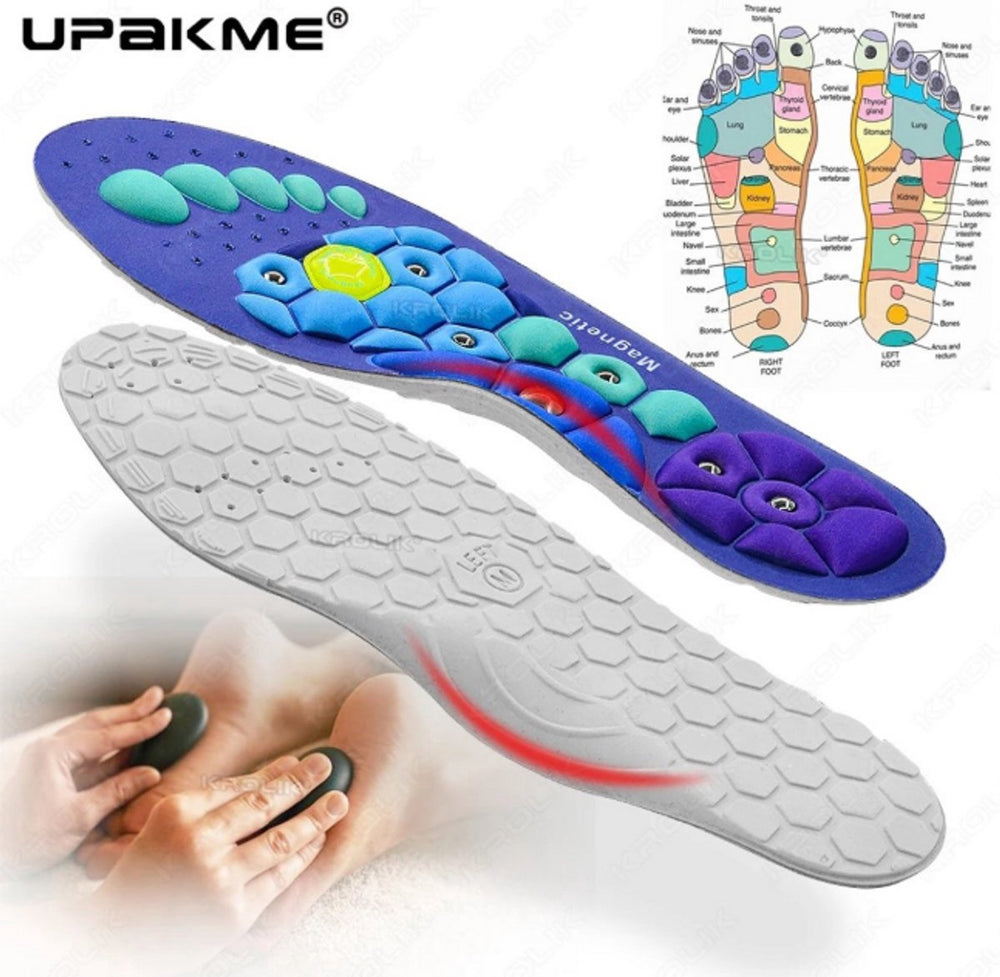 Magnetische Massage Inlegzolen – Maat 41-43 – Groen