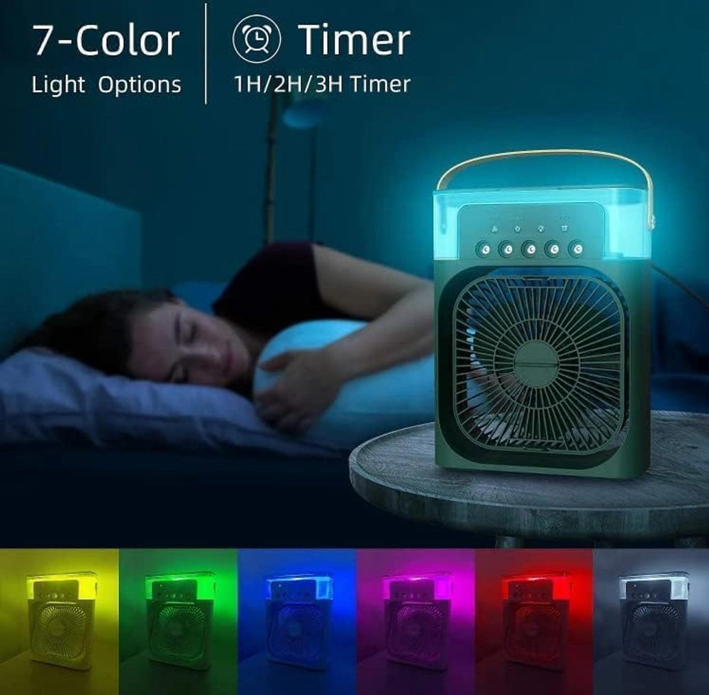Mini Aircooler 3-in-1 met Luchtbevochtiger