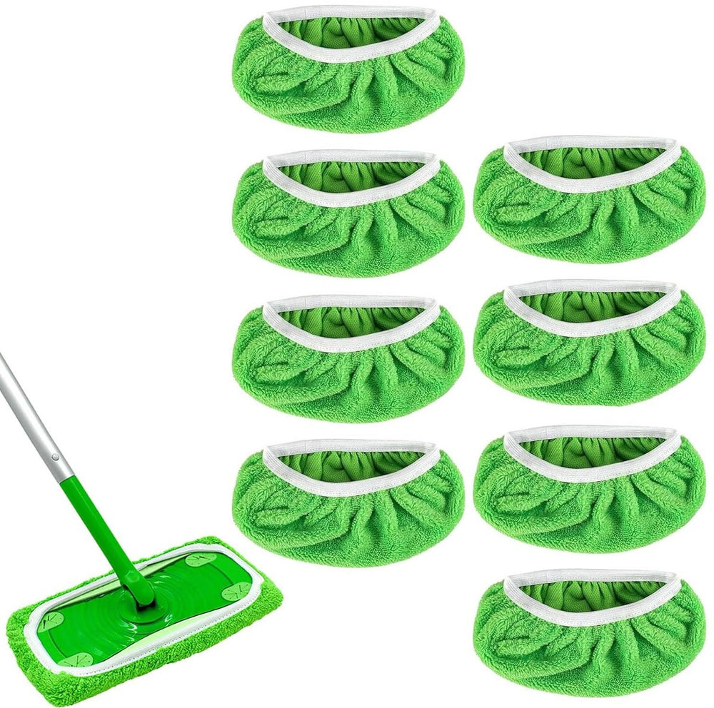 Herbruikbare Microvezel Wisserovertrekken – 8 Stuks