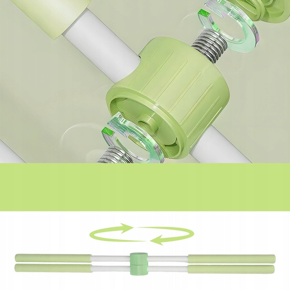 Inklapbare Yoga Stick Houdingcorrector 77 cm – Mintgroen