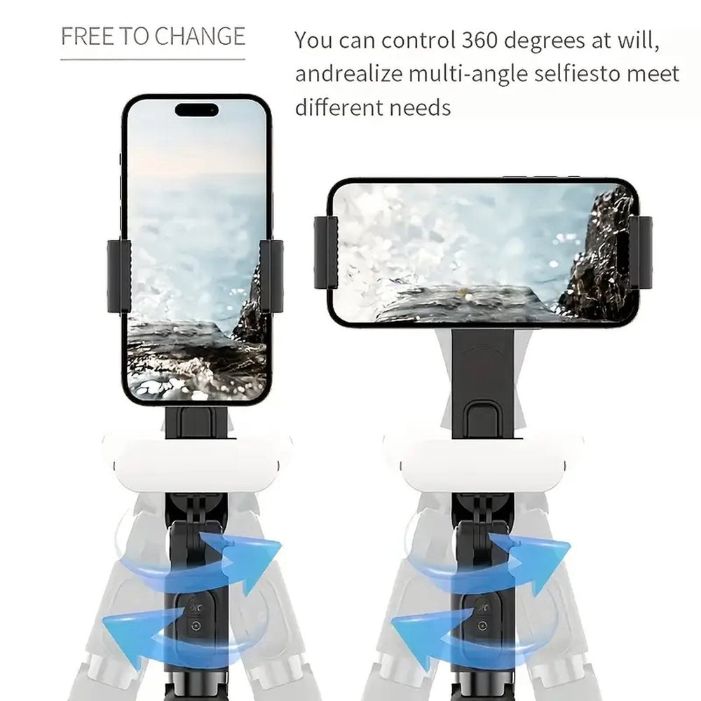 Selfie Stick met Gimbal Stabilisator – Bluetooth