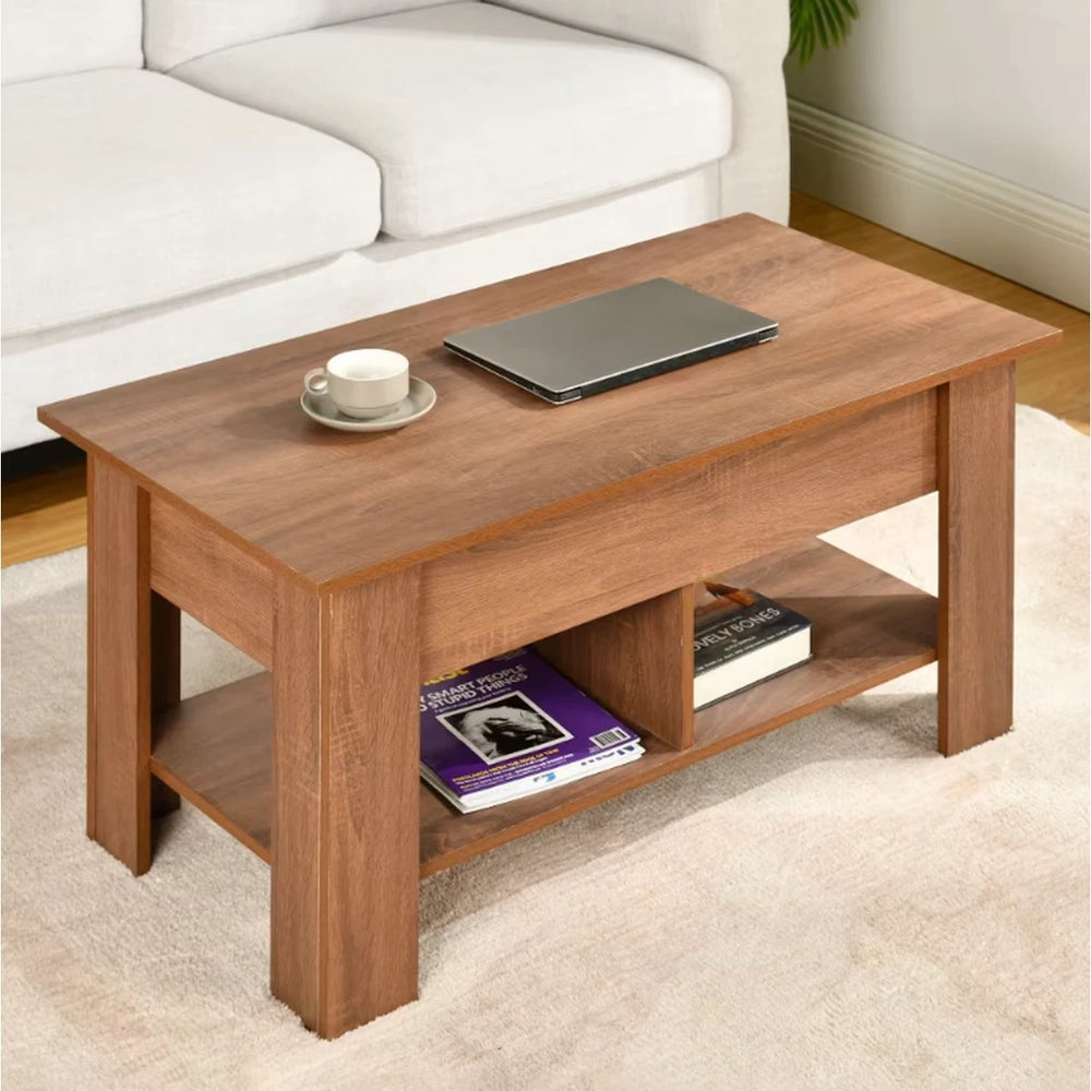 Salontafel met Lift-Top en Opbergruimte