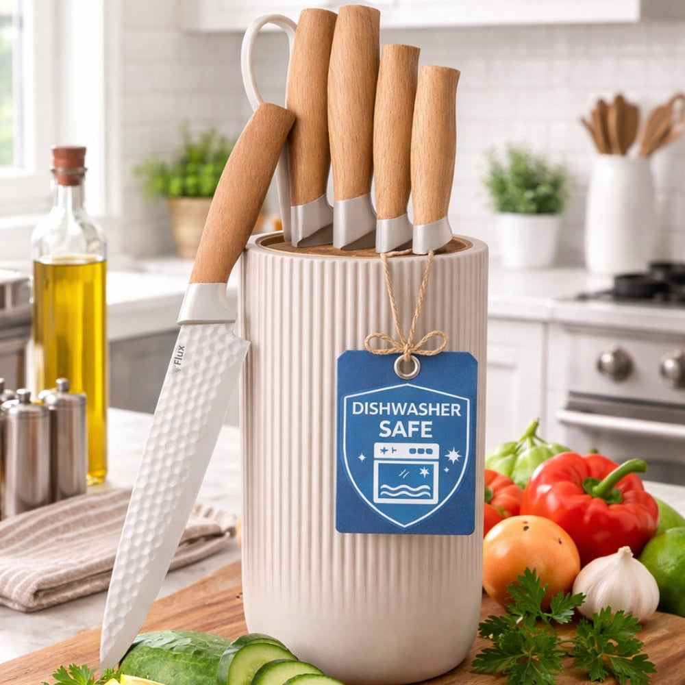 Messenset 6-delig met Messenblok – Beige